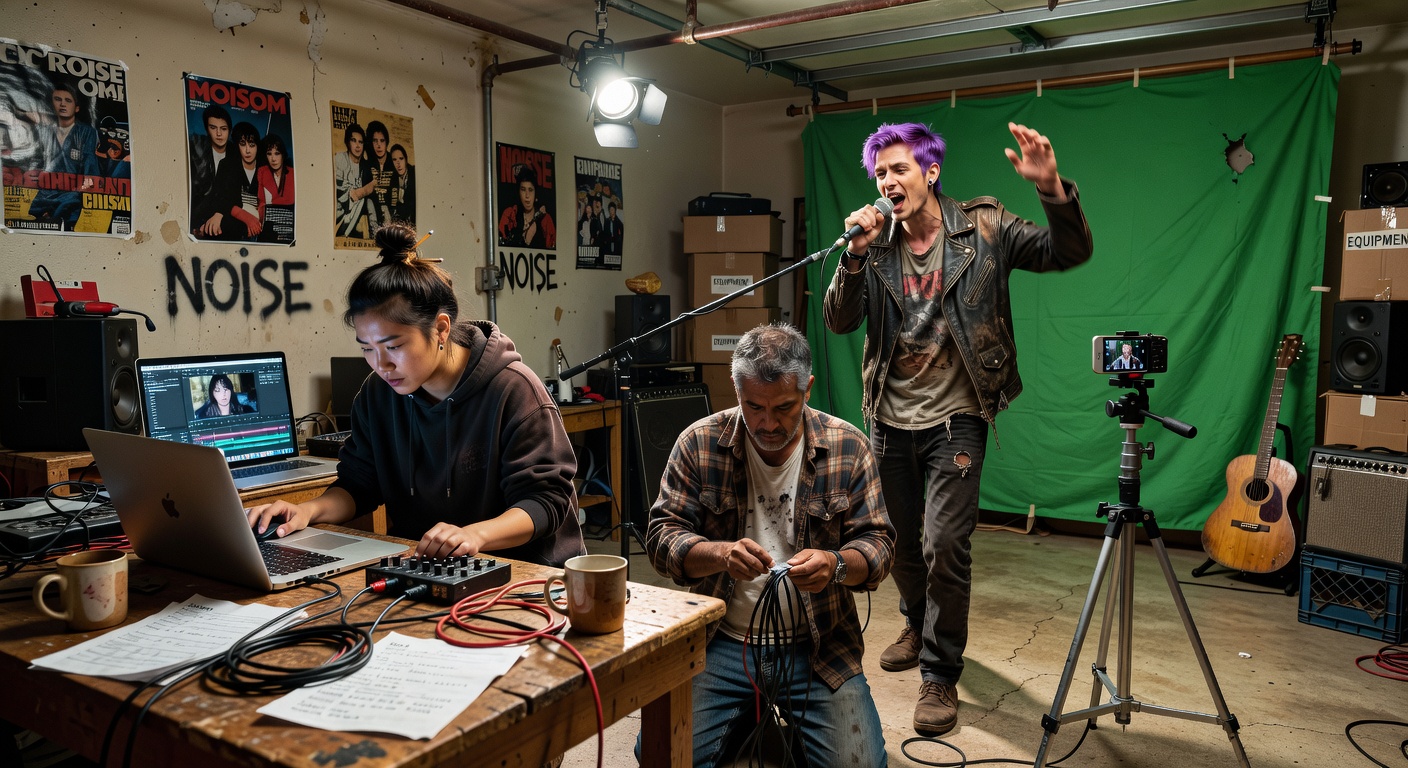 DIY Music Videos: How Artists Create on a Budget
