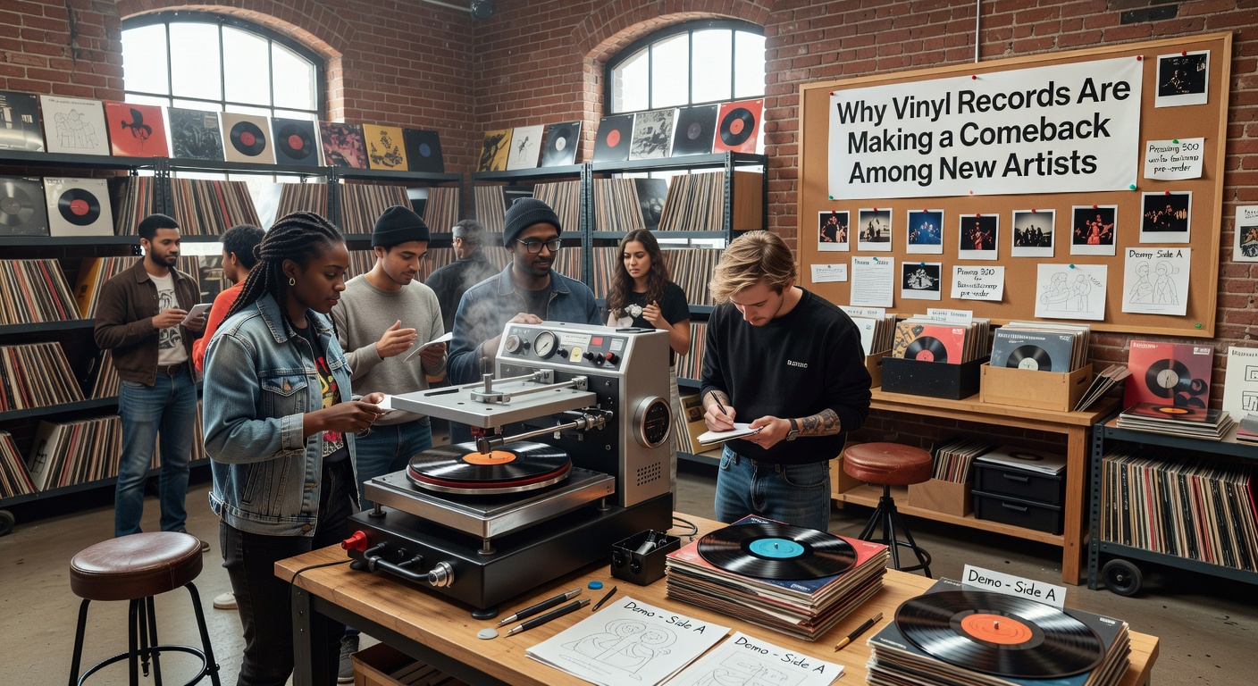 Why Vinyl Records Are Making a Comeback Among New Artists