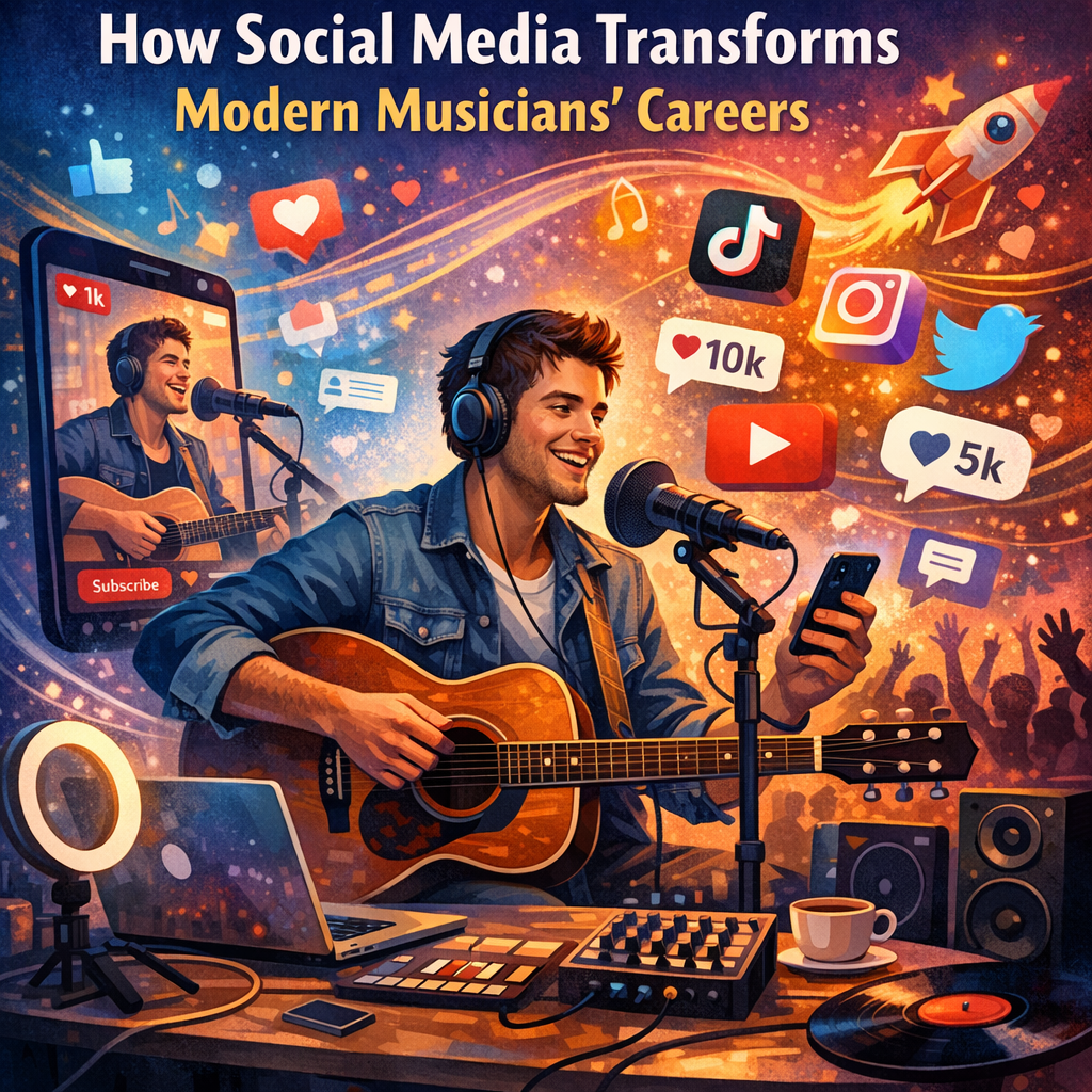 How Social Media Transforms Modern Musicians’ Careers